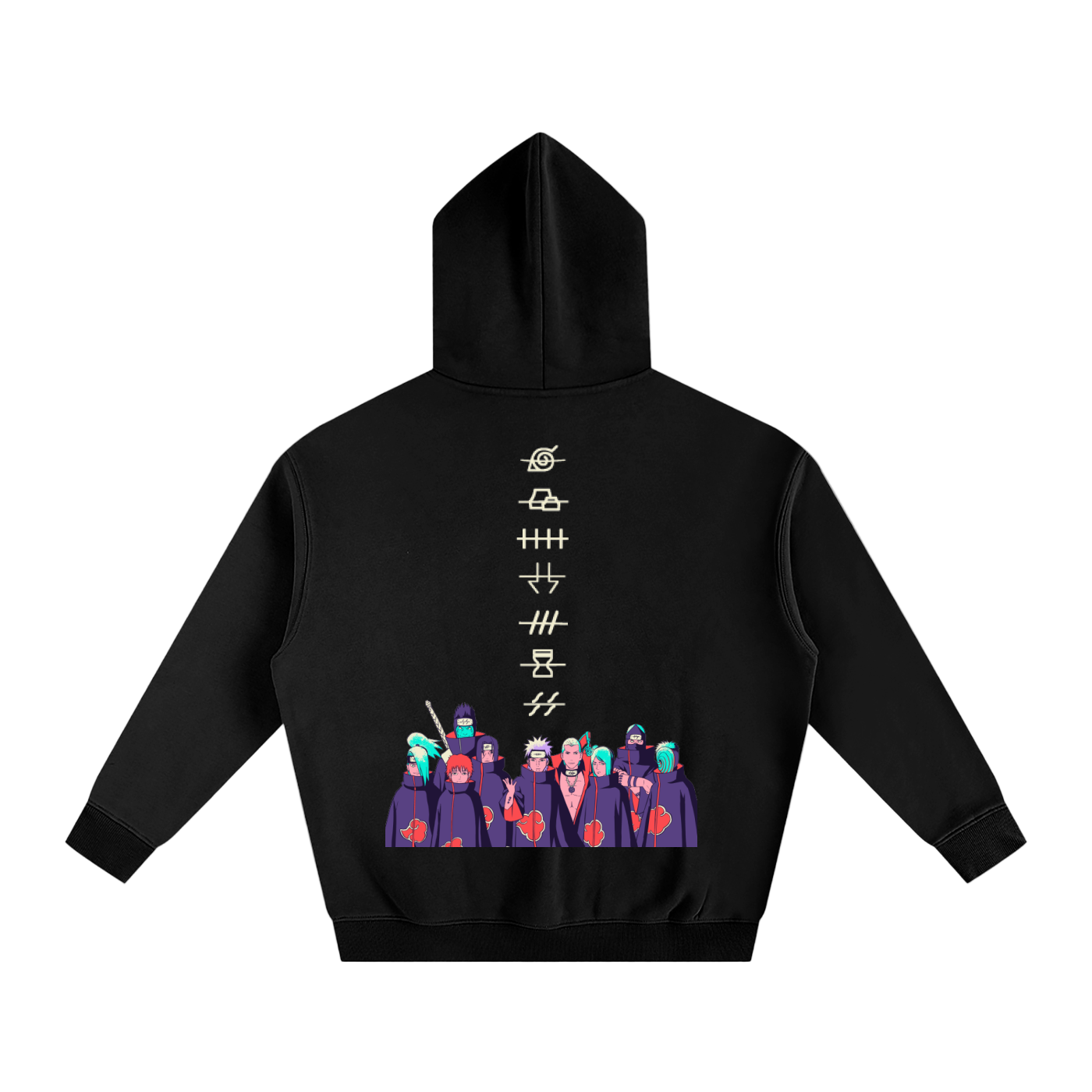 Chains of Hatred Oversize Fleeced Hoodie