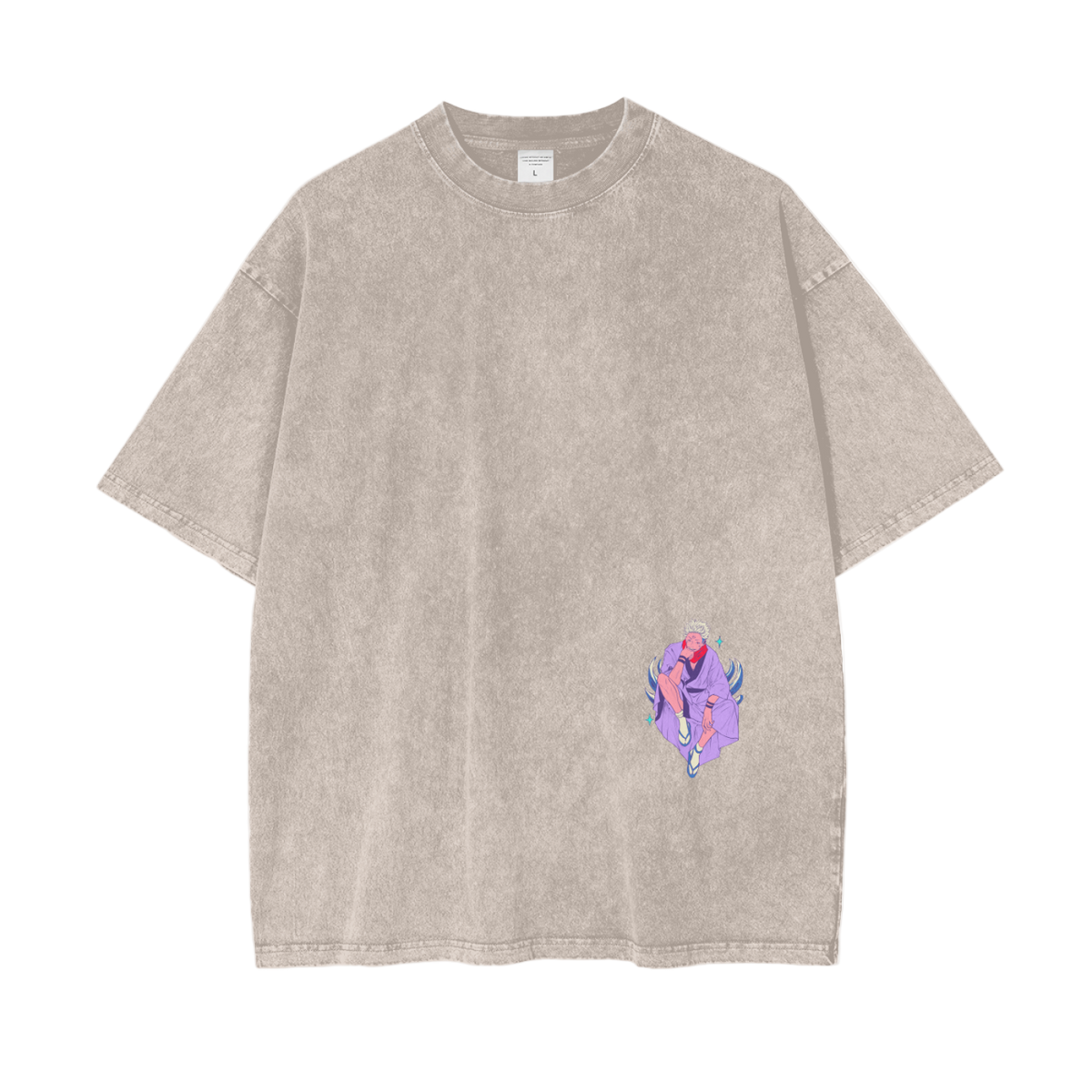 King of Curses Oversized Vintage T-Shirt - ChibiBytes