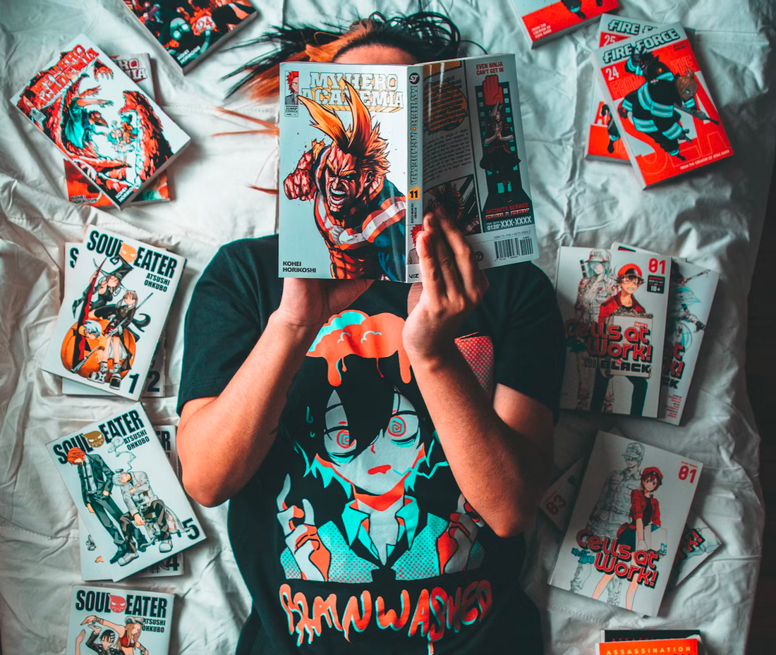 Anime streetwear fashion collab manga