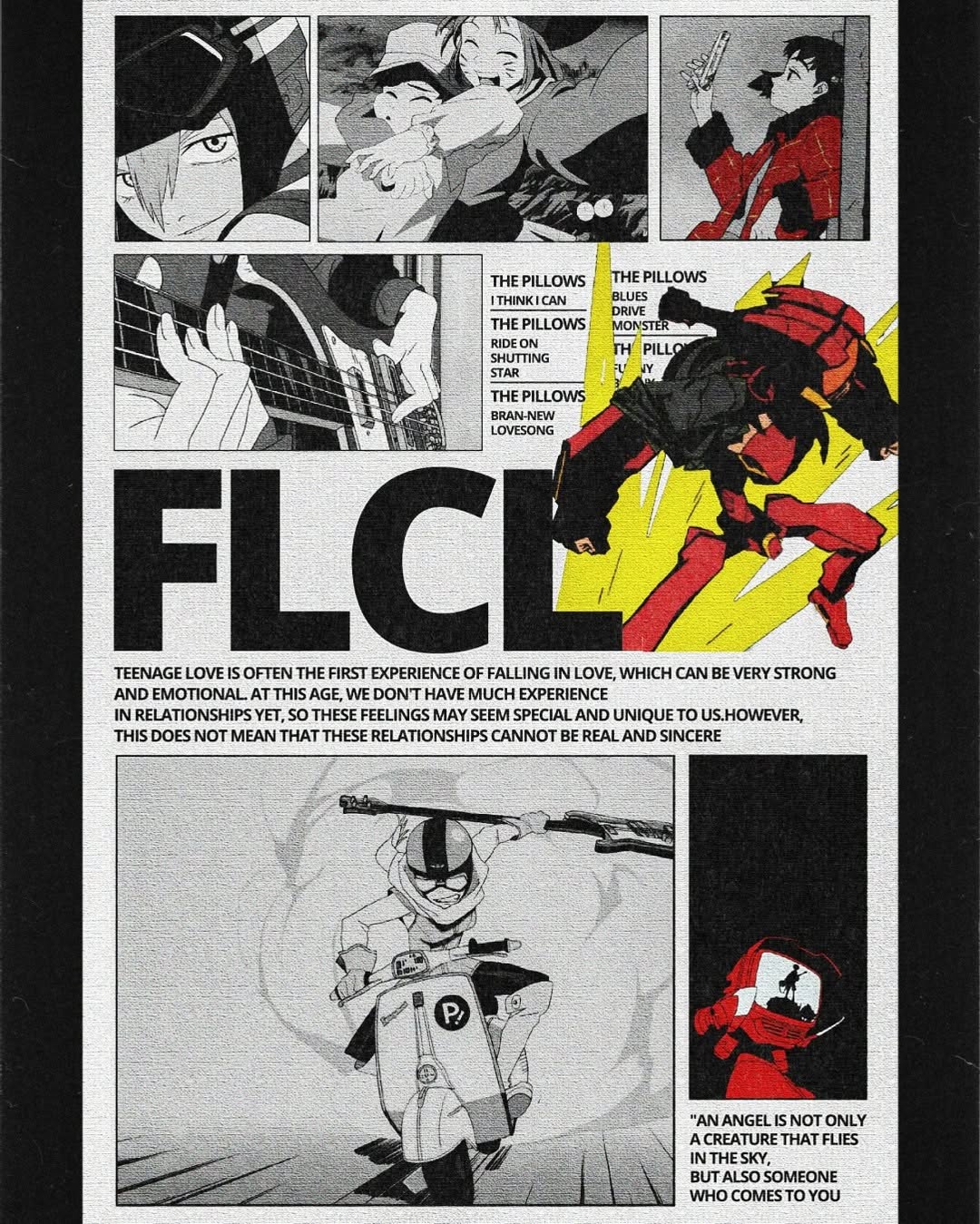 Artist Showcase: Nokia's FLCL Brutalism Poster