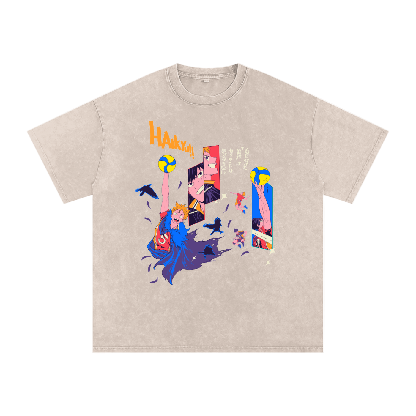 Hinata's Flight Oversized Shirt