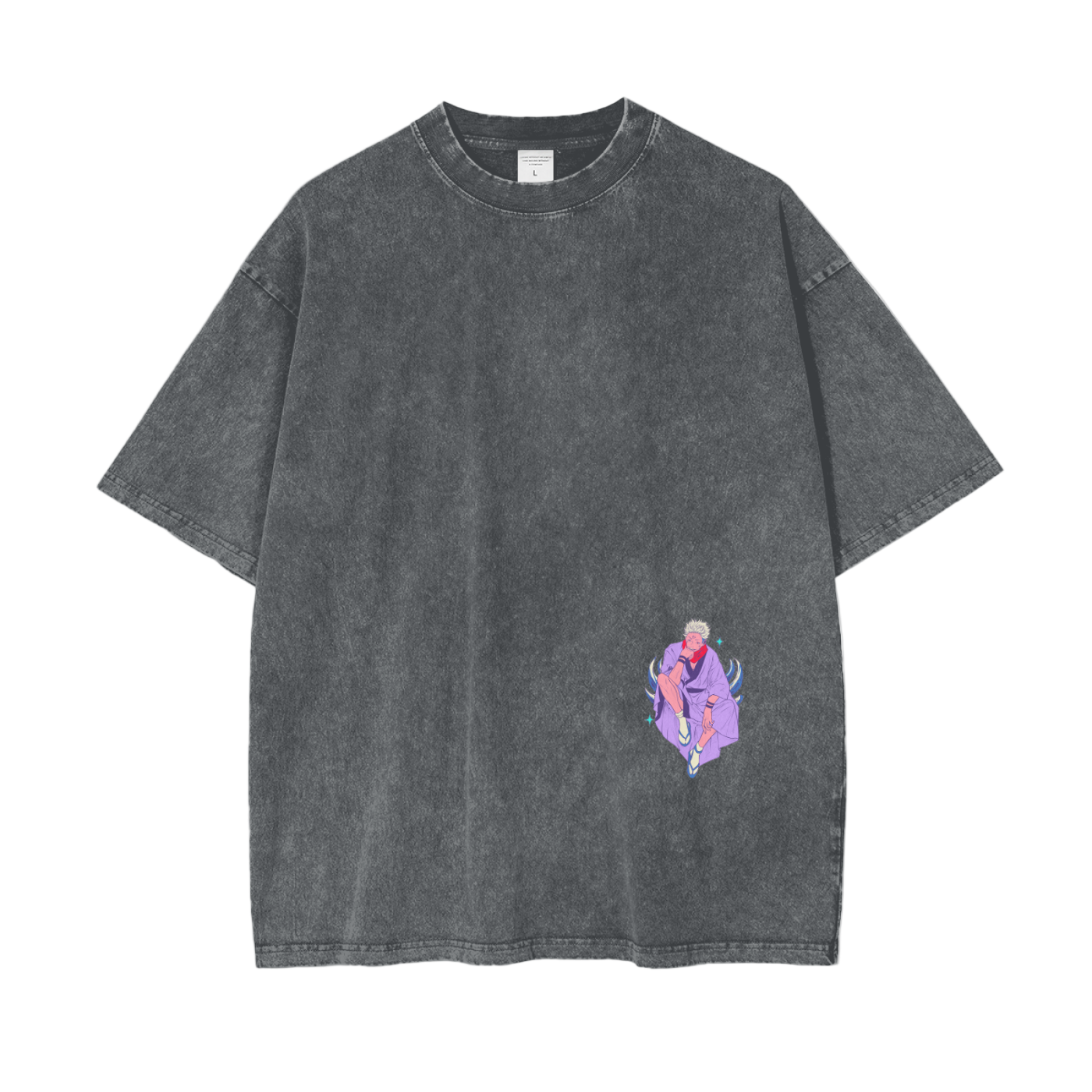 King of Curses Oversized Vintage T-Shirt