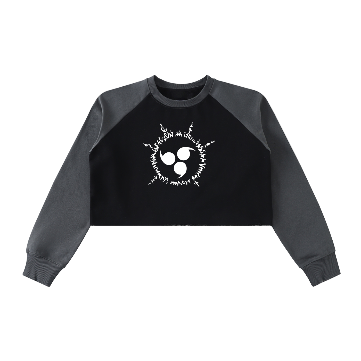 Curse Mark Crop Sweatshirt