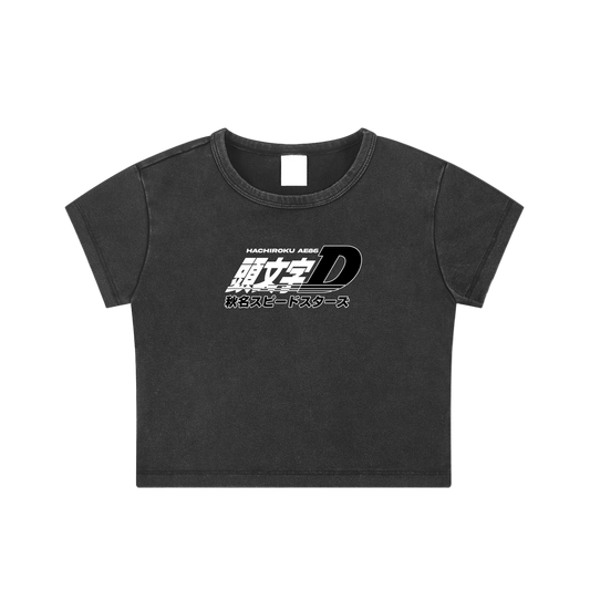 Racing Dreams Tight Crop Top