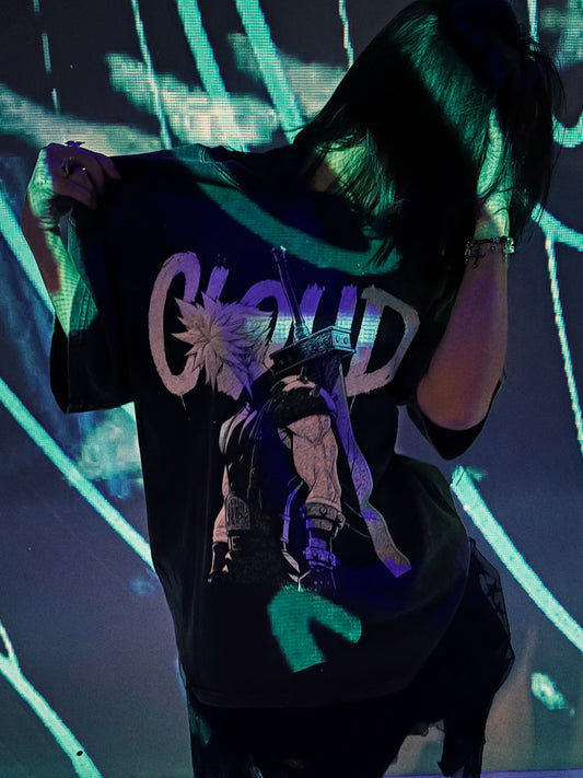 Spikey Head Oversized Vintage T-Shirt