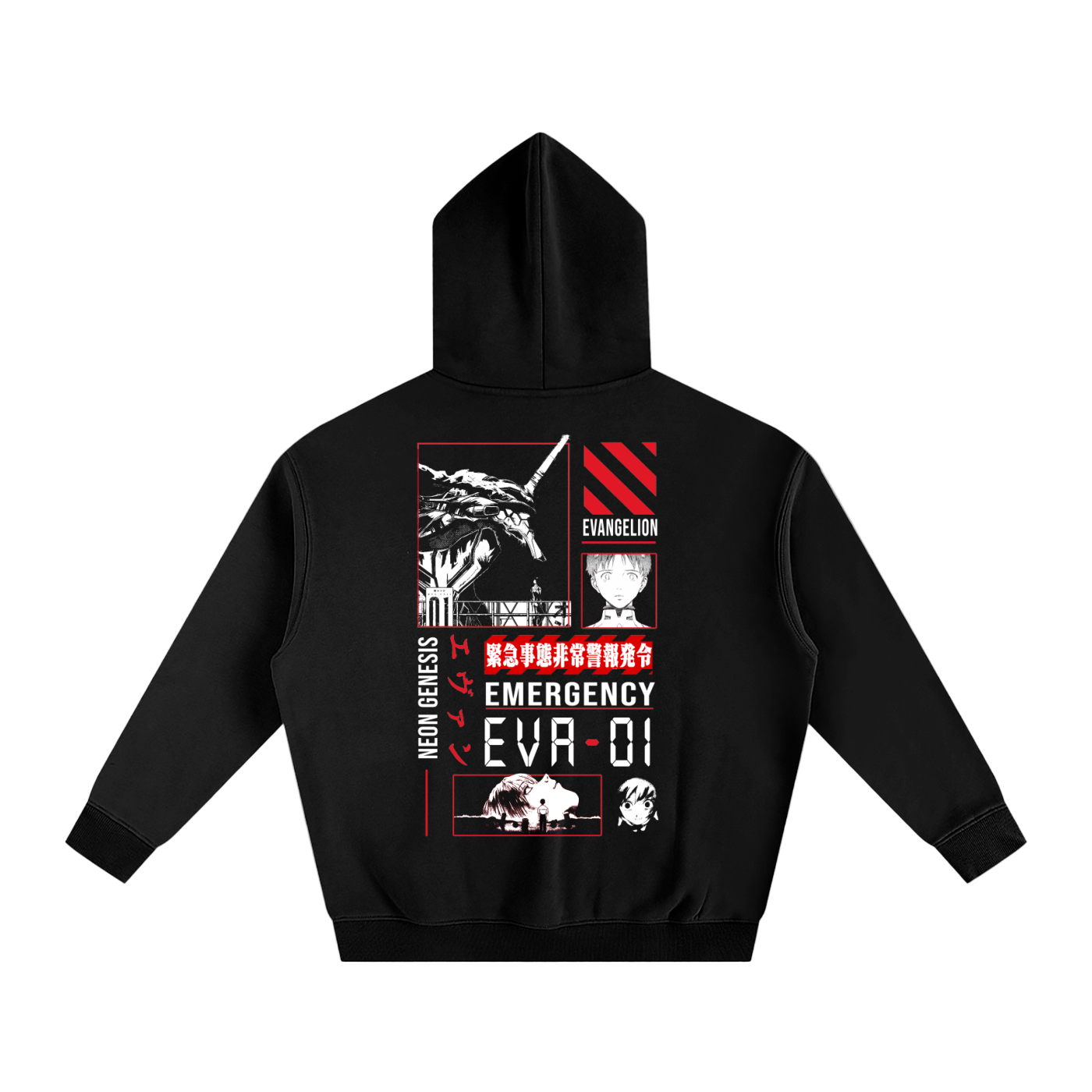 Get in the Robot Oversize Fleeced Hoodie