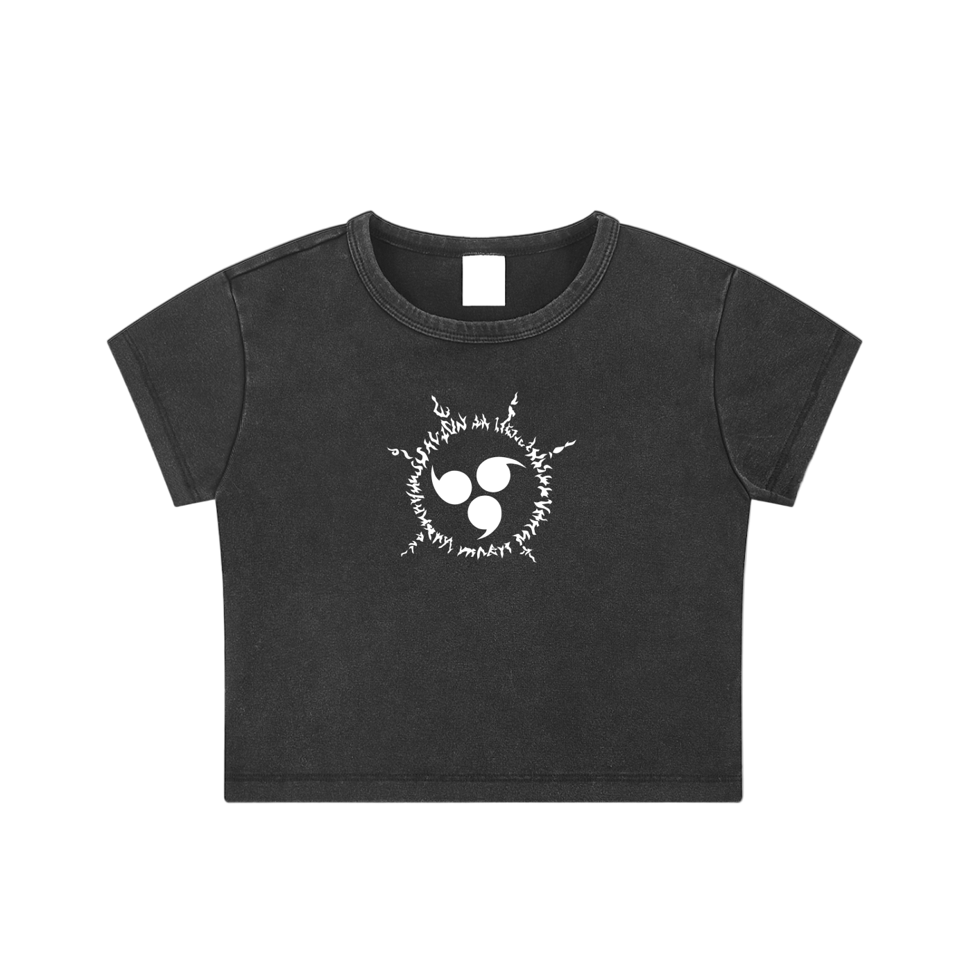 Curse Mark Tight Crop Top