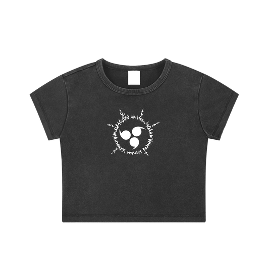 Curse Mark Tight Crop Top