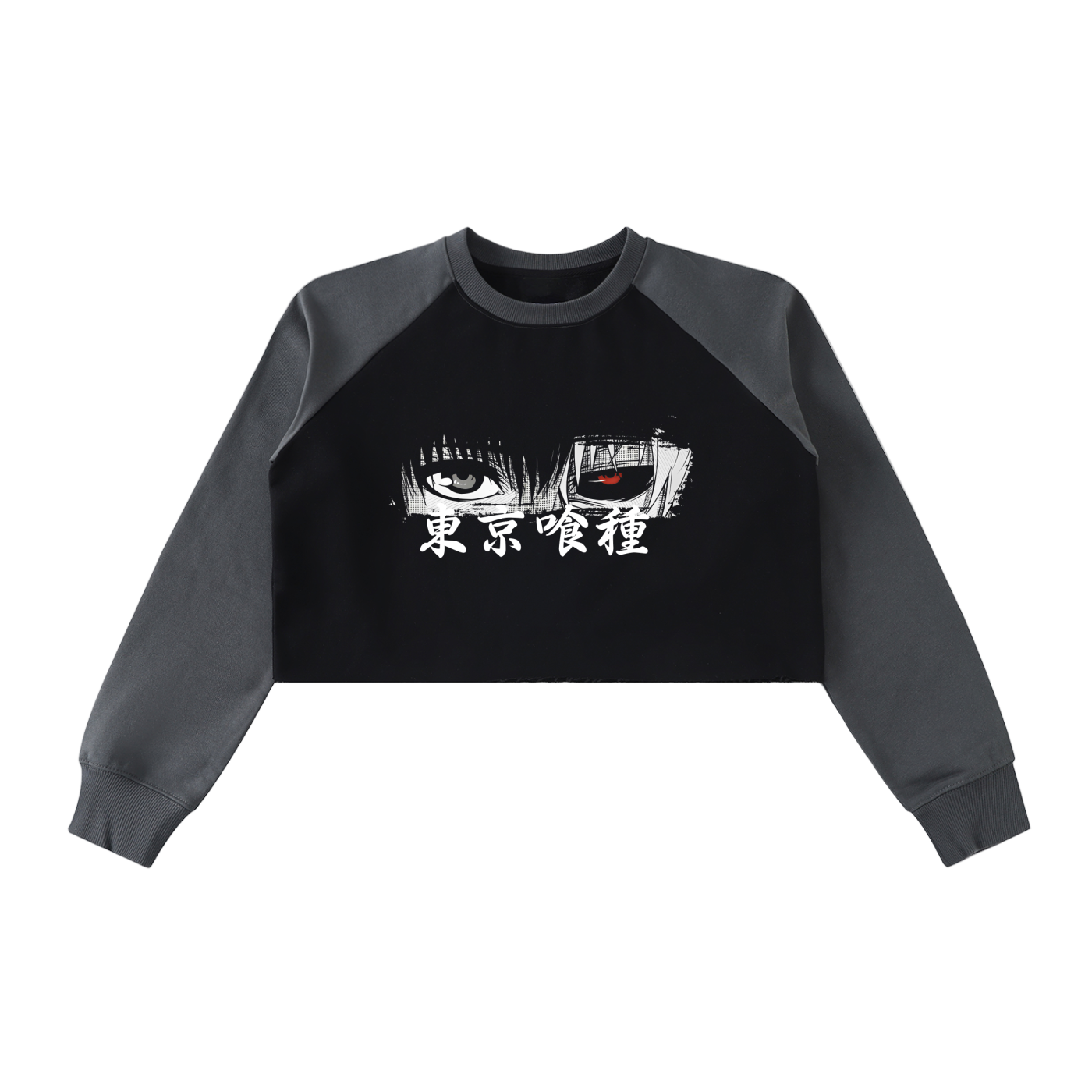 One Eyed King Crop Sweatshirt