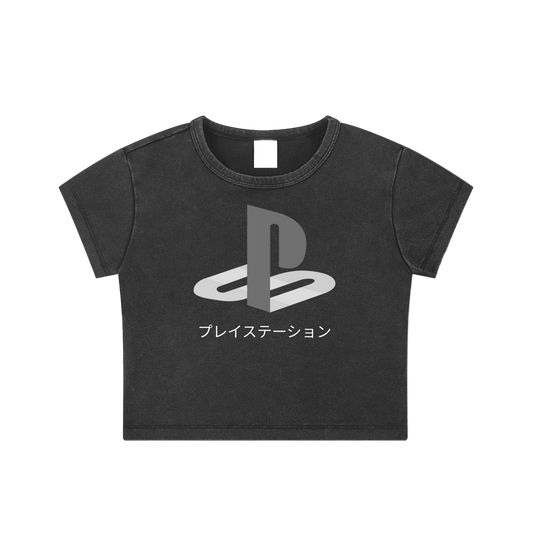 Play Station Tight Crop Top