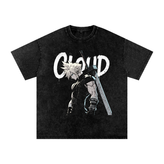 Spikey Head Oversized Vintage T-Shirt