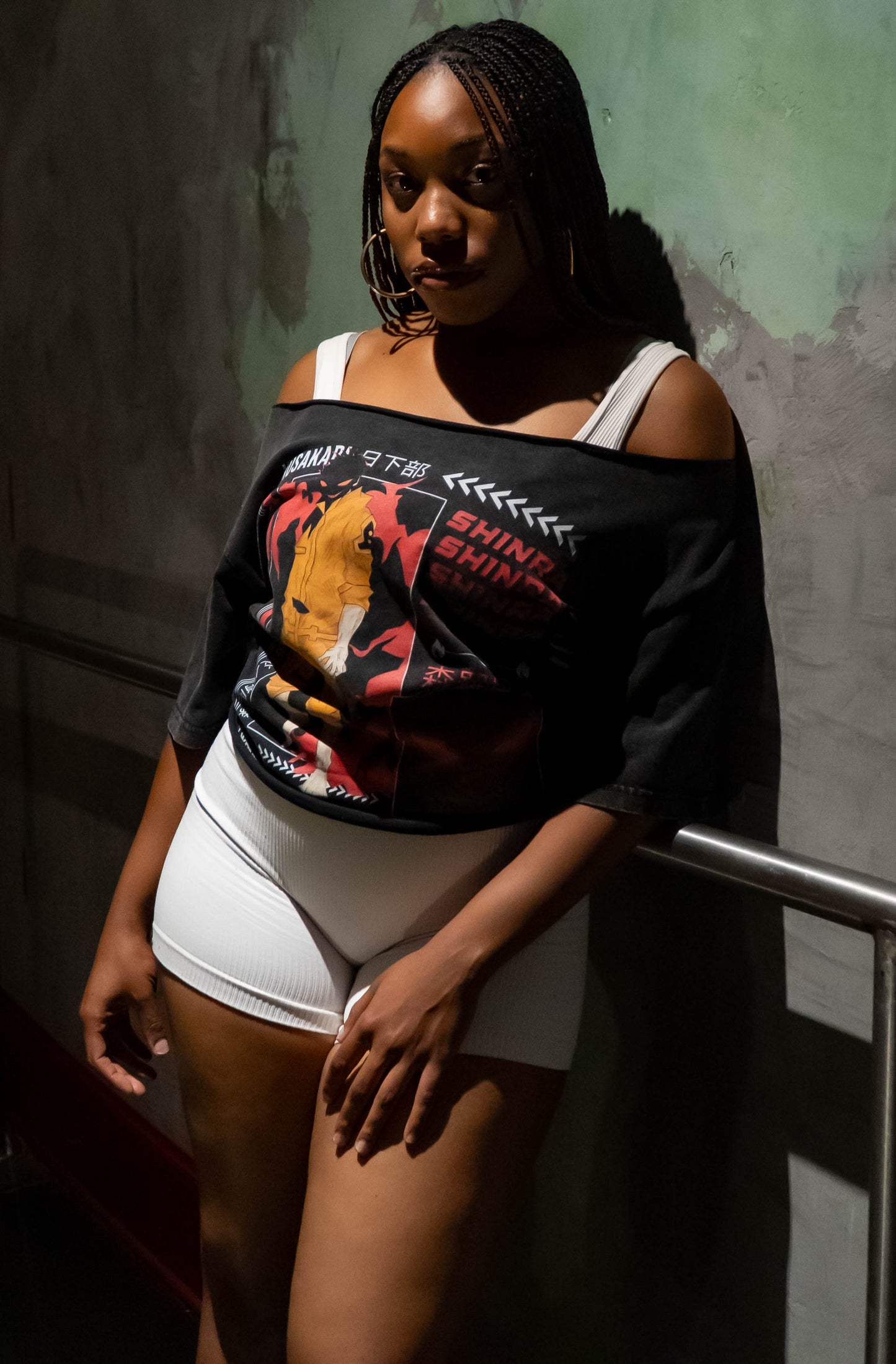 Devil's Footprints Oversized Vintage T-Shirt