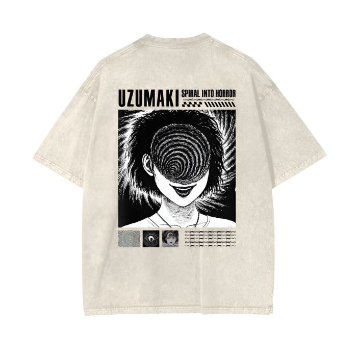 Spiral Oversized Vintage T-Shirt