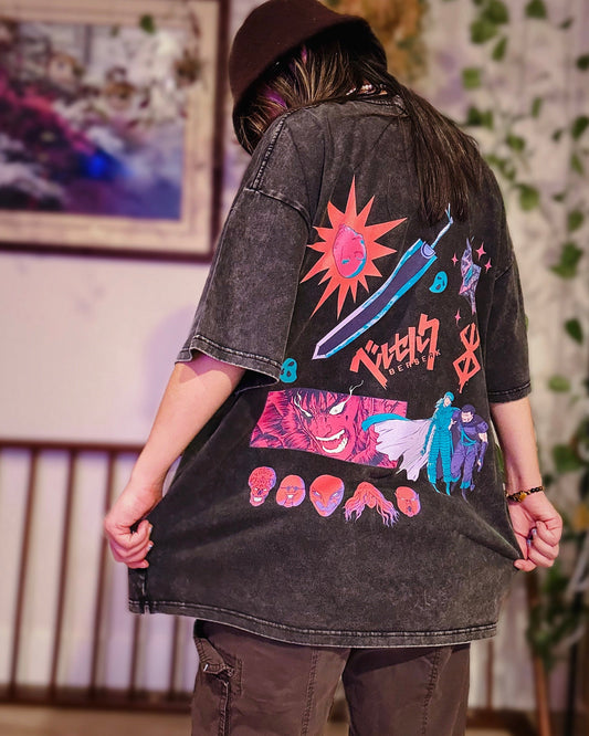 berserk anime streetwear fashion trapmoneykinny japanese