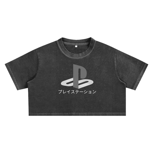 Piano Dropping Crop Top