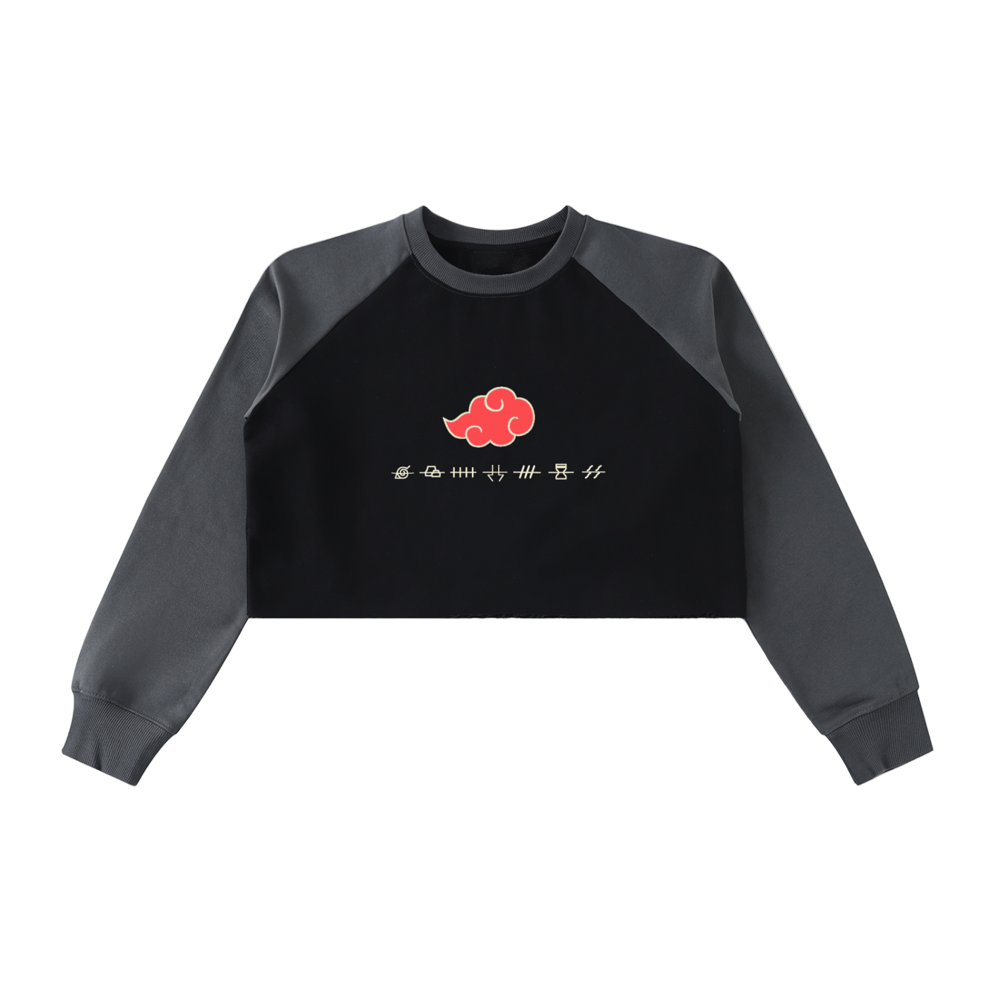 Akatsuki Chains of Hatred Crop Sweatshirt